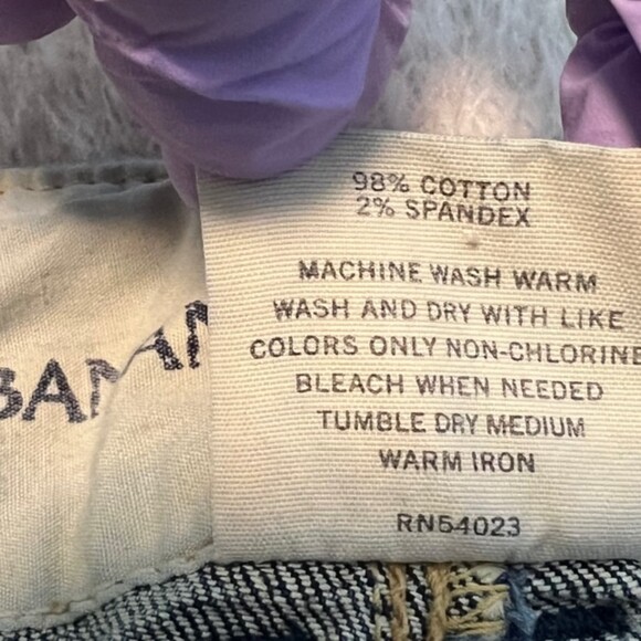 Banana Republic Womens Blue Contoured Boot Cut Stretch Mid Rise Denim Jeans Sz 8 - Picture 9 of 12